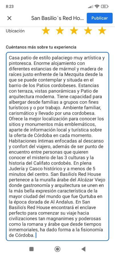 San Basilio's Red House * Cordoba